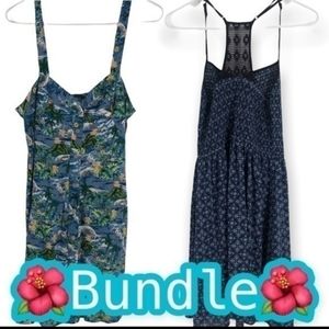 XHILIHIRATION & NWT Wild Fable Women's Dresses Size M. Lots of Blue colors.